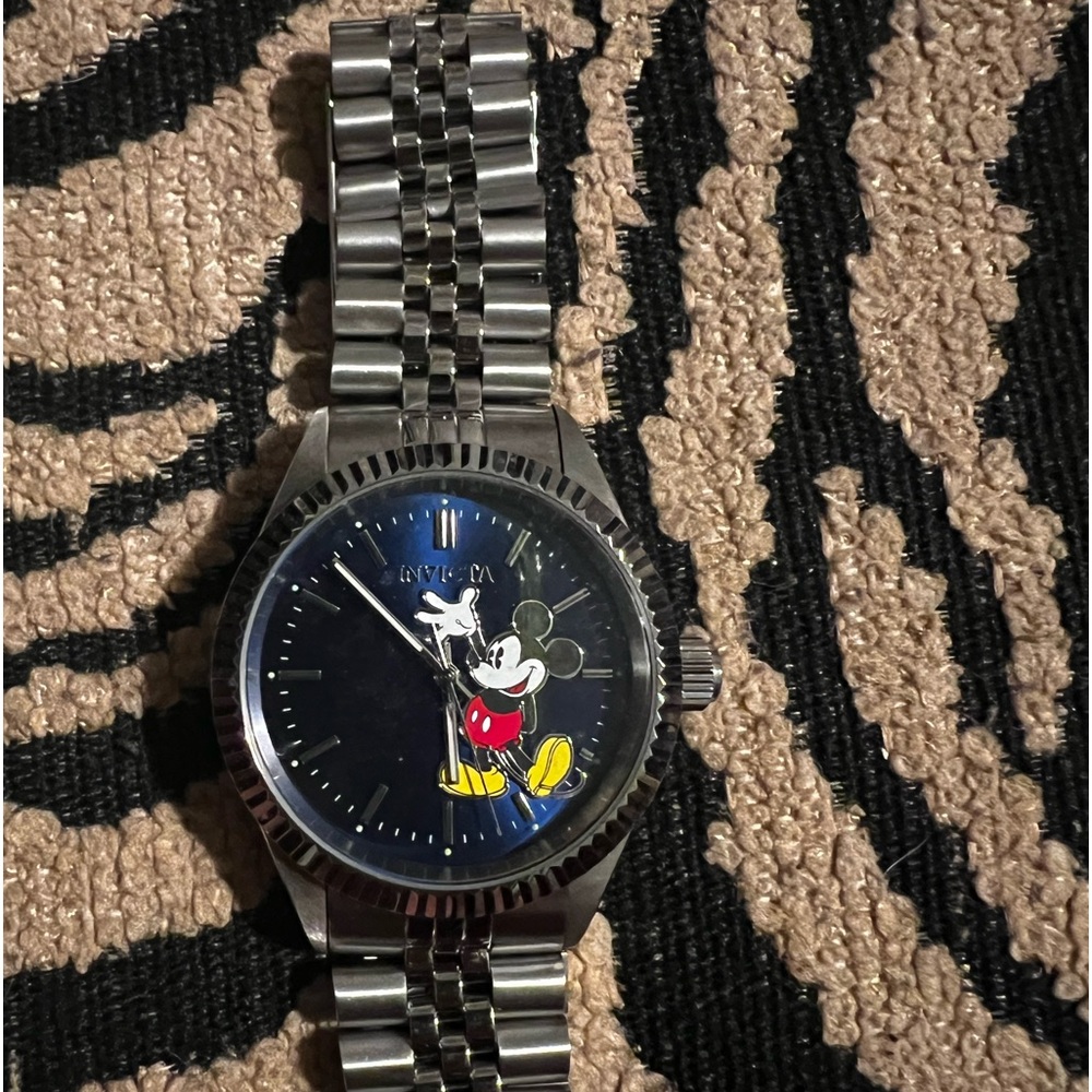 Invicta Mickey Mouse with Blue Face